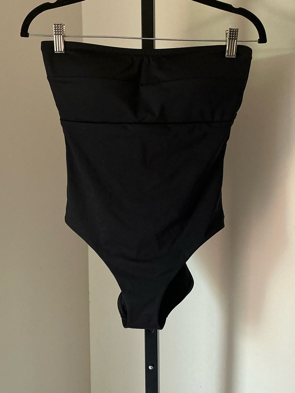 NWOT Tommy Bahama | Classic Strapless Black One-Piece Swimsuit